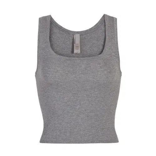 Skims Cotton Jersey Cami Heather Opal | Shipping Across India