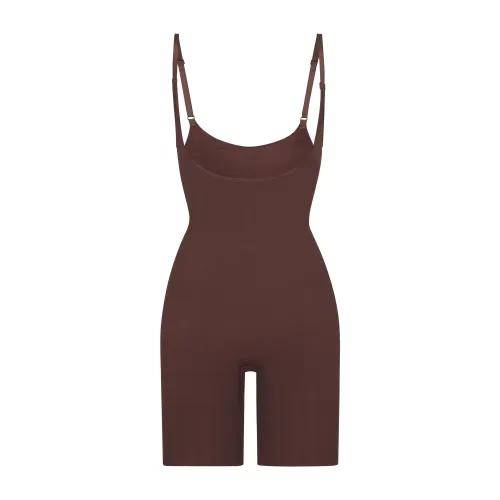 Skims Seamless Sculpt Strapless Shortie Bodysuit Sienna Hype Fly