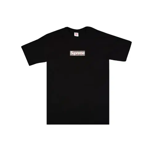 トップス Supreme Burberry Box Logo Tee Black SUPREME X BURBERRY - BOX LOGO PRINT T-SHIRT SIZE: XL | eBay