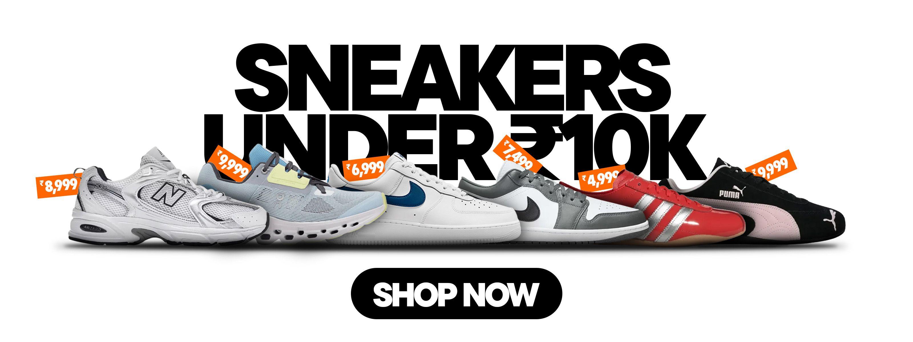 Sneakers Under 10k - Hype Fly India