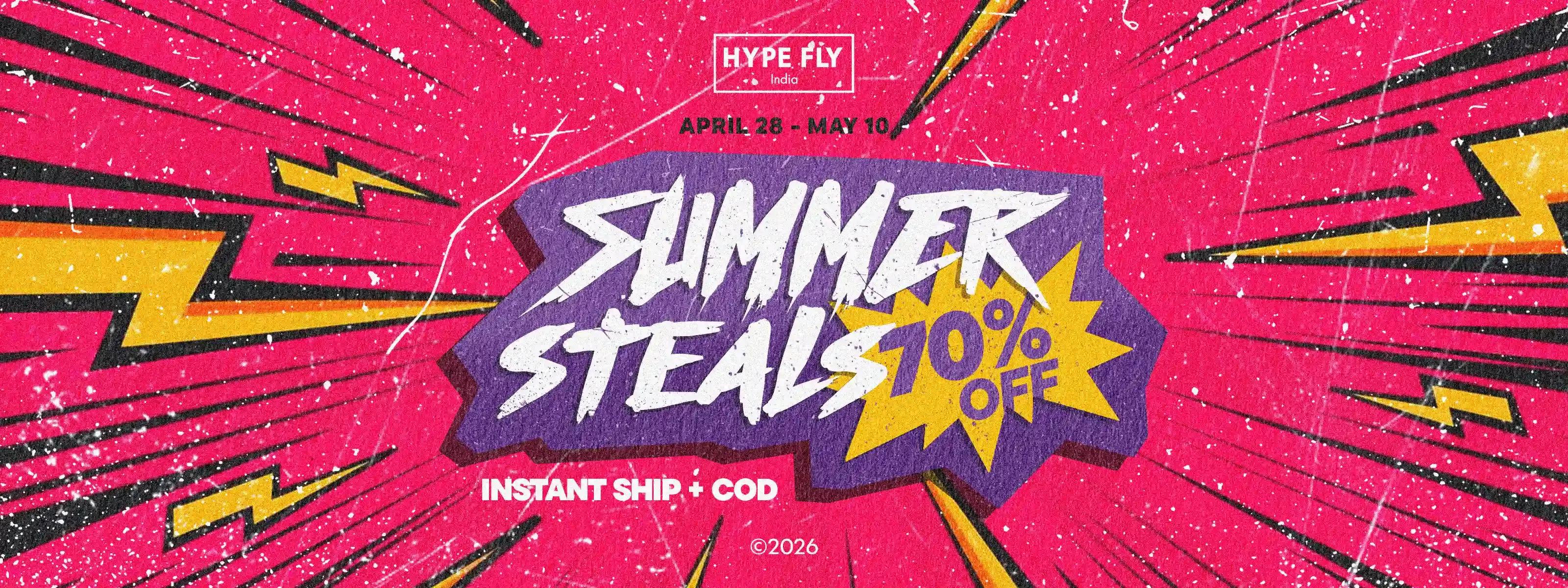 Summer Steals - Hype Fly India