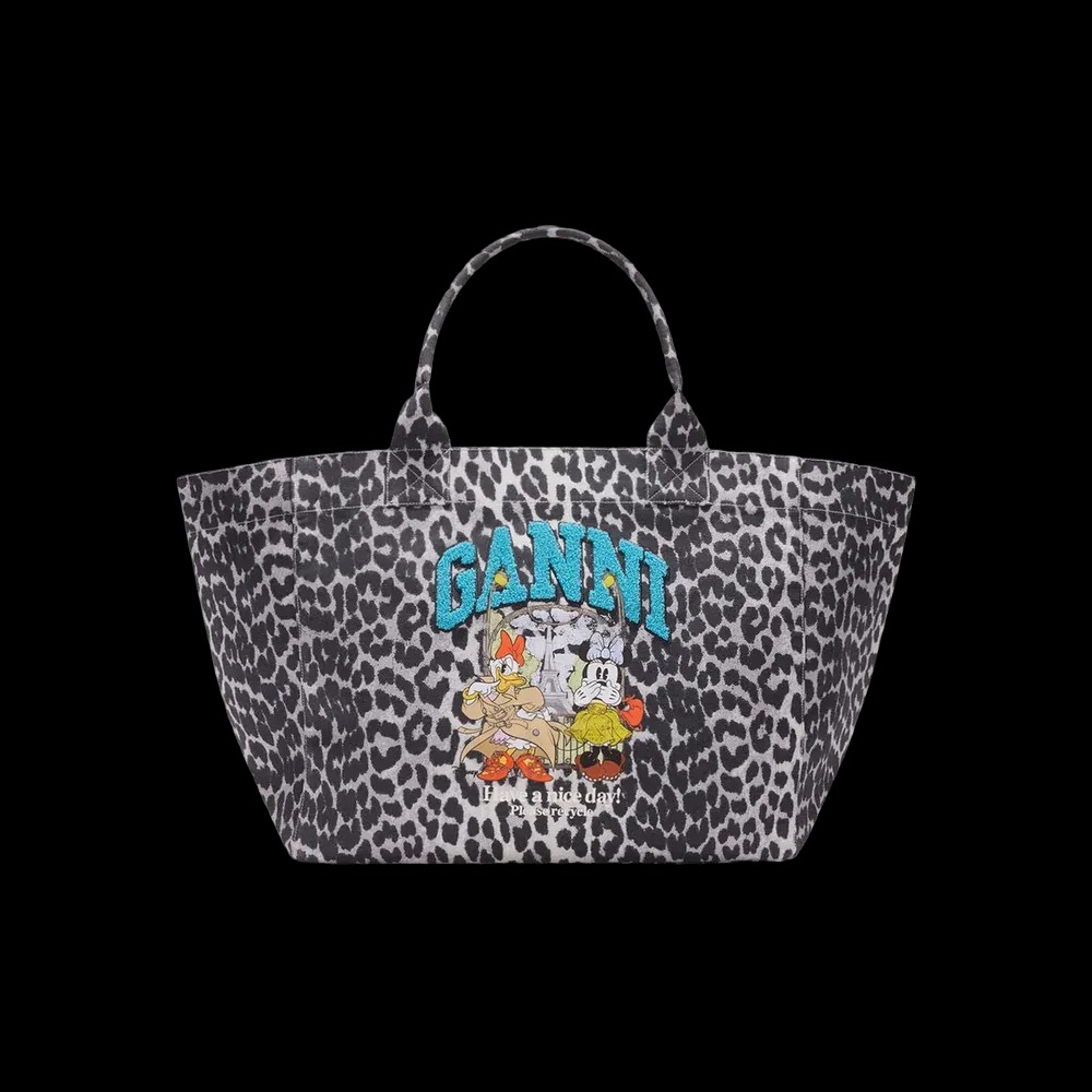 Ganni Tote XXL with Minnie Mouse & Daisy Duck - HypeFly India View 1
