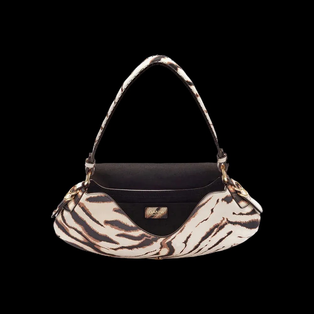 Ganni B-Kat in Zebra - HypeFly India View 2