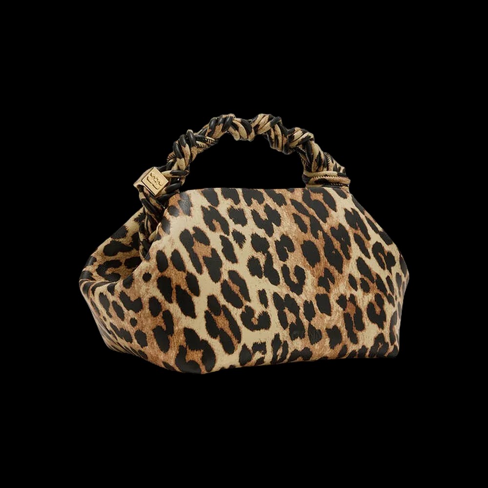 Ganni Leopard Small Bou Bag - HypeFly India View 2