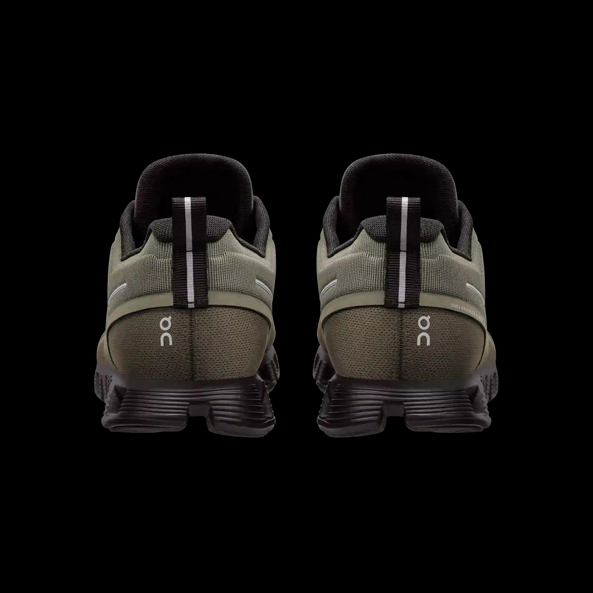 On Running Cloud 5 Waterproof Olive Black - HypeFly India View 2