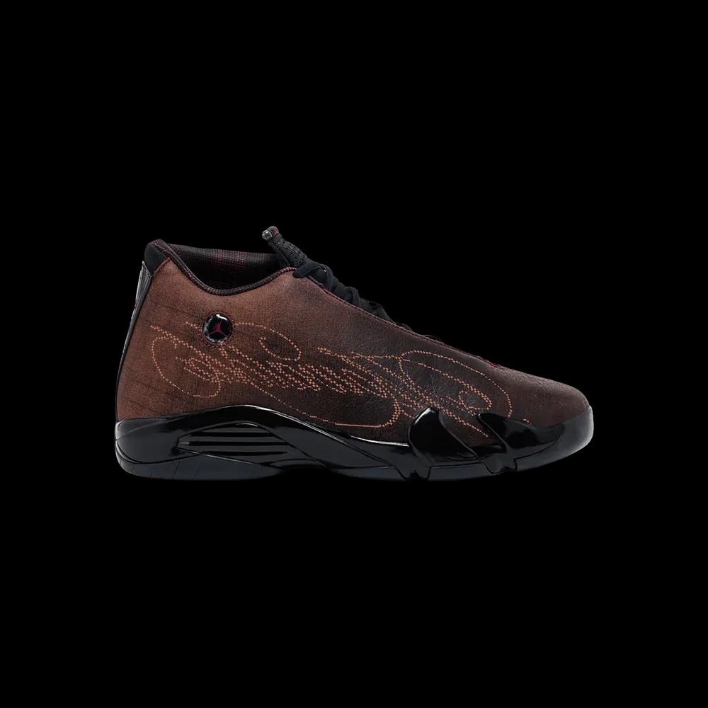 Mowalola x Air Jordan 14 Retro 'Burnt Red' - HypeFly India View 1