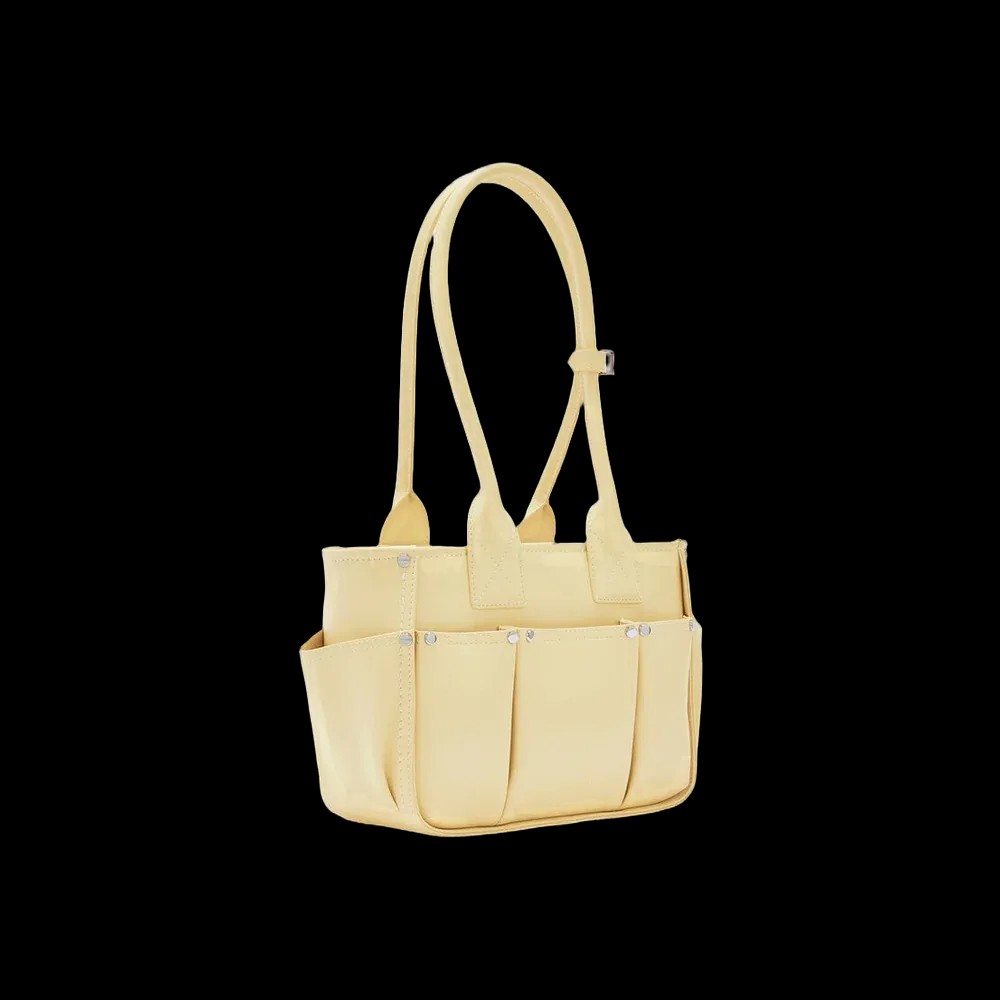 Ganni Small Posy Bag in Yellow - HypeFly India View 3