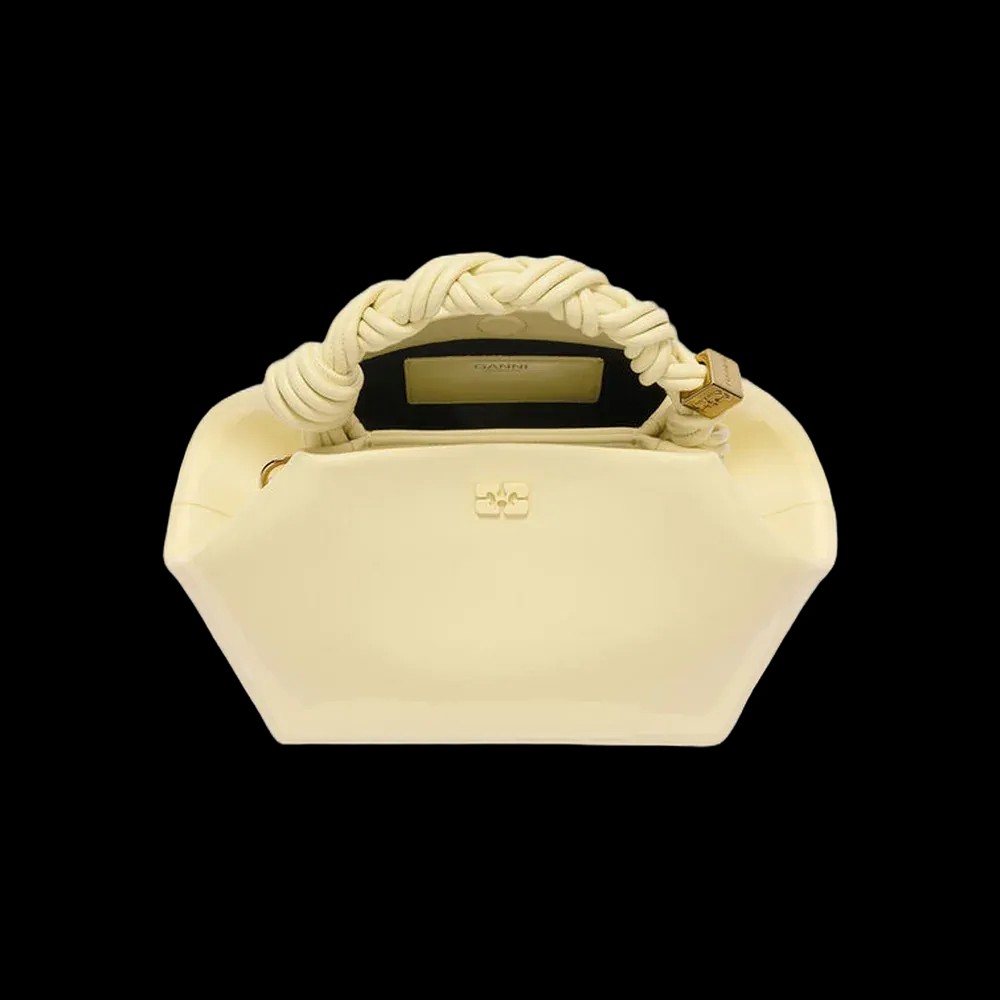 Ganni Small Bou Bag in Yellow - HypeFly India View 2