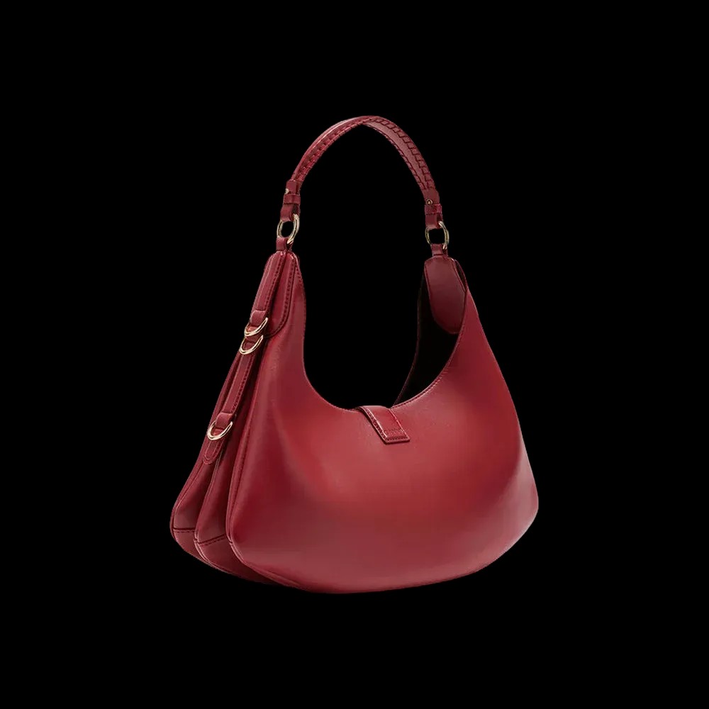 Ganni Red Small Kat Bag - HypeFly India View 2