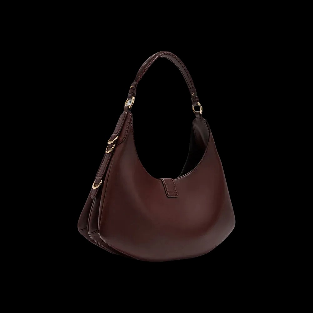 Ganni Brown Small Kat Bag - HypeFly India View 2