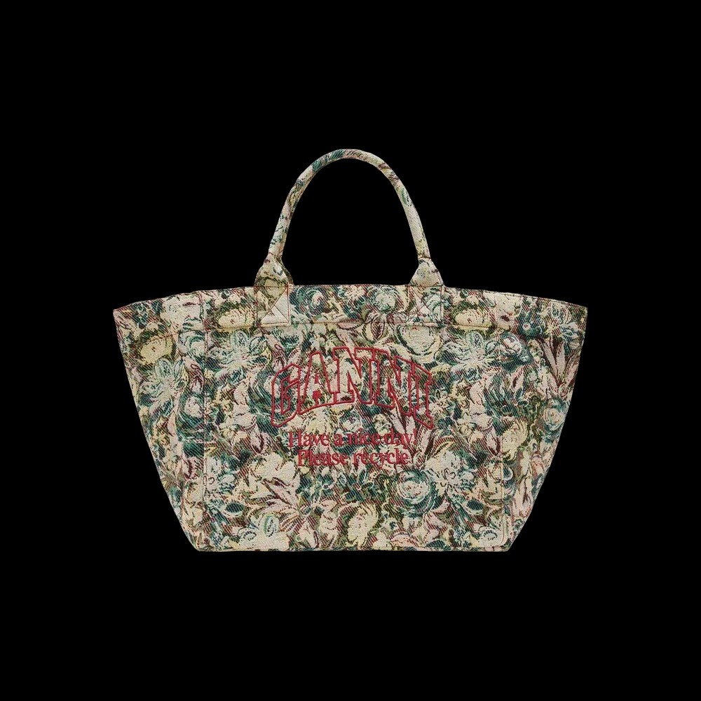 Ganni Tapestry XXL Tote - HypeFly India View 1