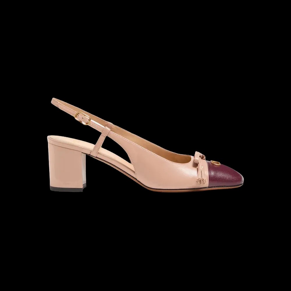 Valentino Valet Du Roi Kid Slingback Pump 60mm Butter - HypeFly India View 1
