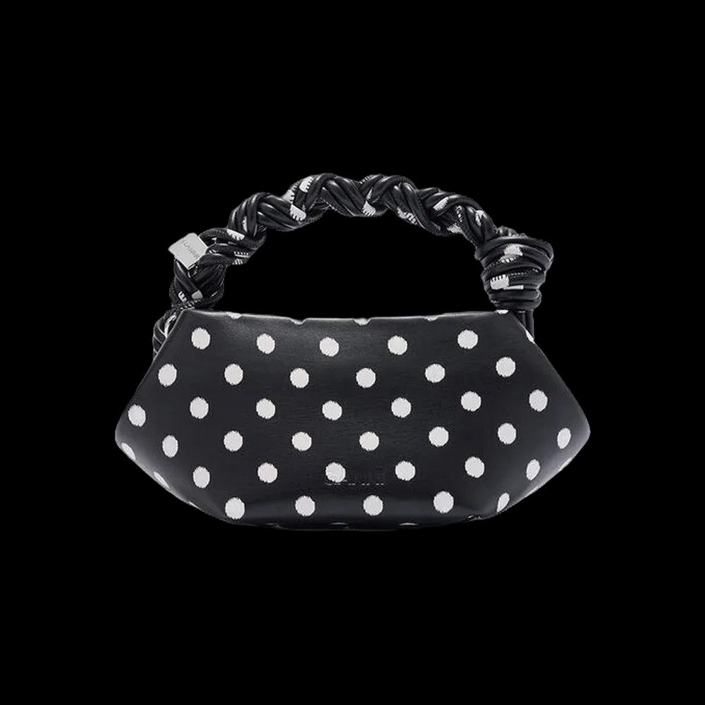 Ganni Polka-Dot Mini Bou Bag - HypeFly India View 2