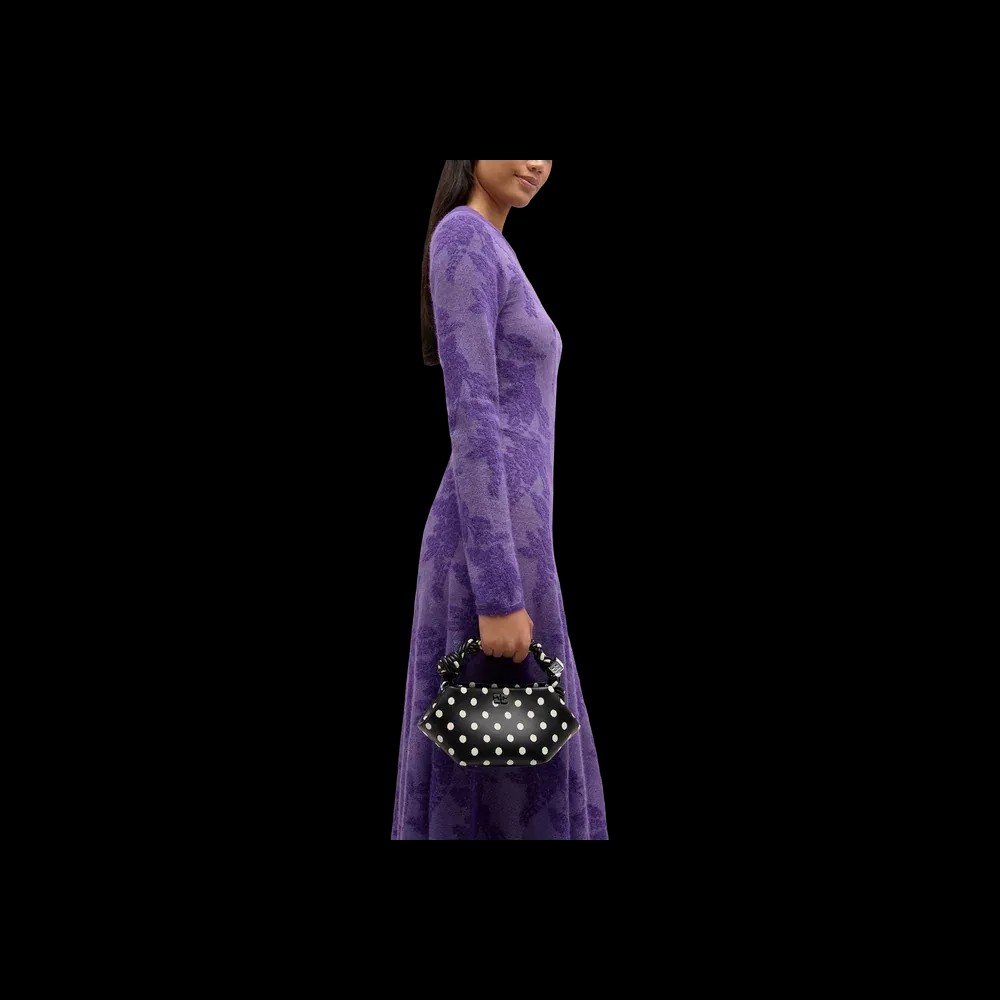 Ganni Polka-Dot Mini Bou Bag - HypeFly India View 3