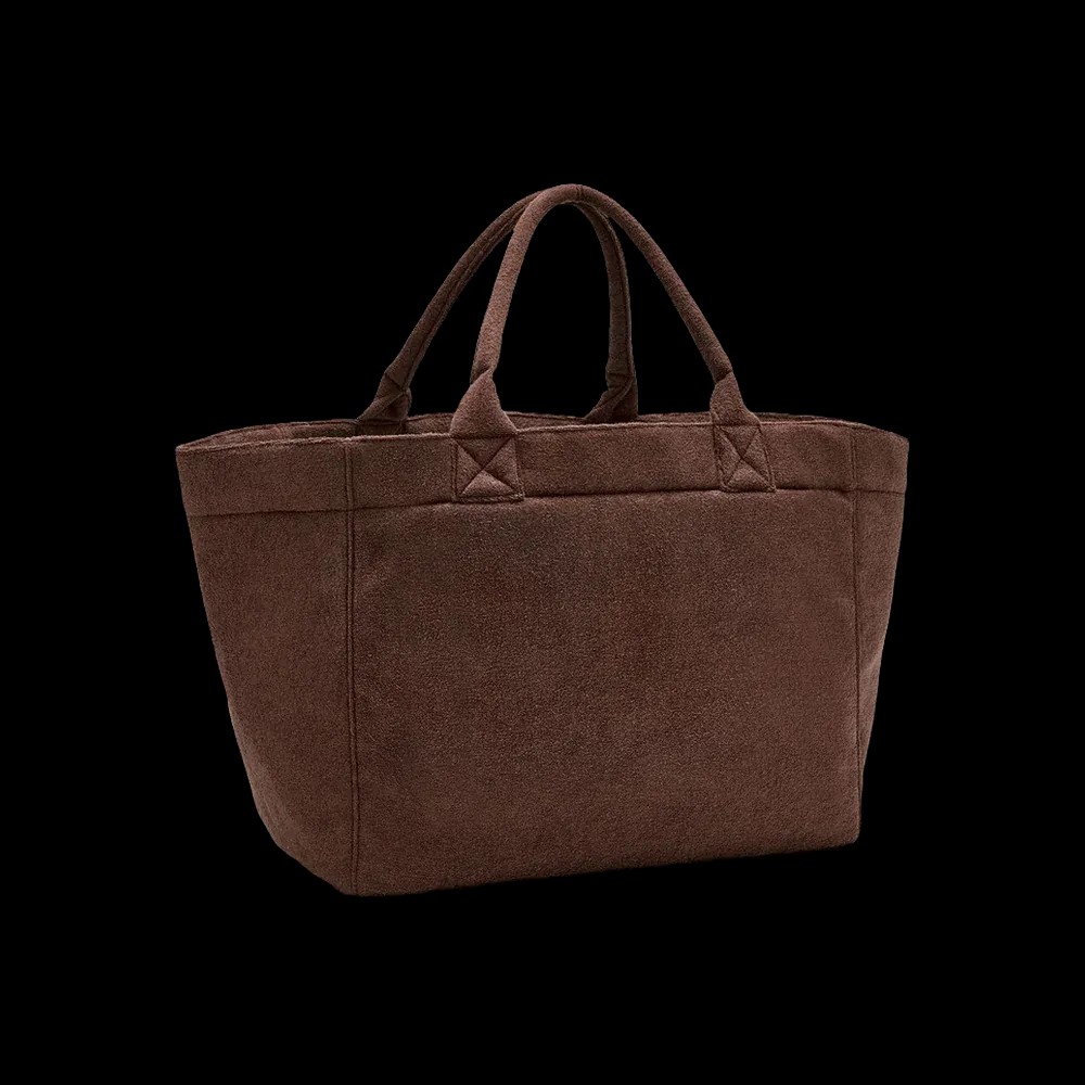 Ganni Reversible Tote XXL in Brown - HypeFly India View 2