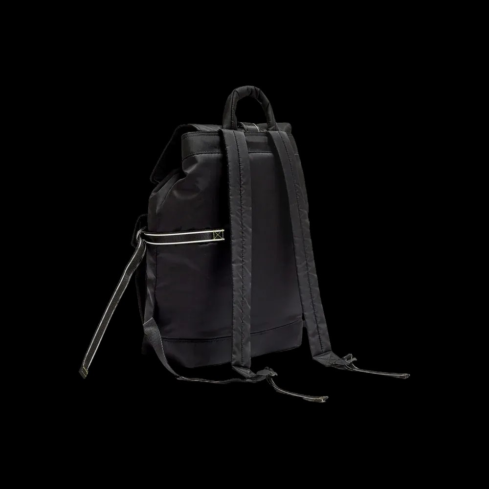 Ganni Backpack in Black Re-Tech - HypeFly India View 2
