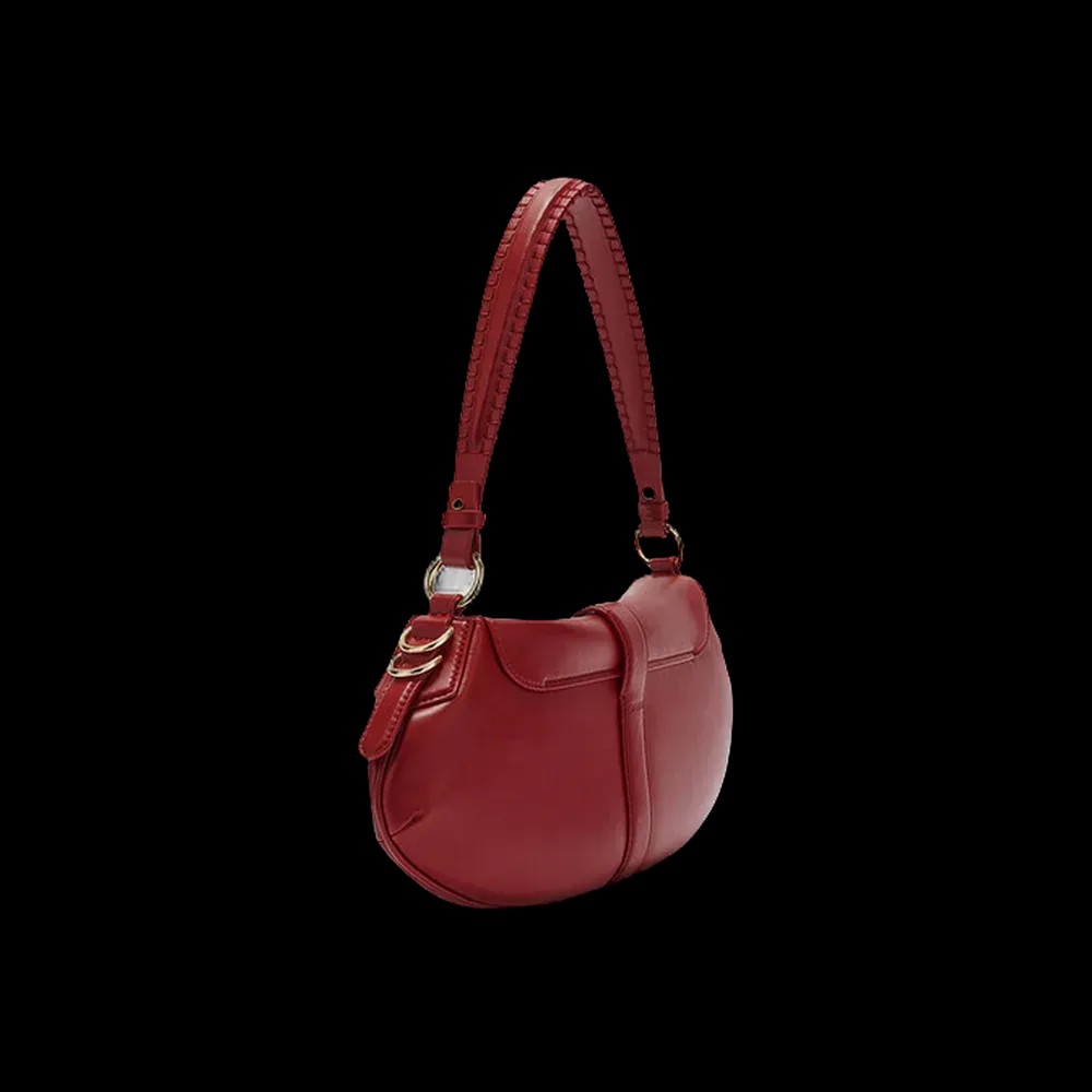 Ganni Red B-Kat Bag - HypeFly India View 3