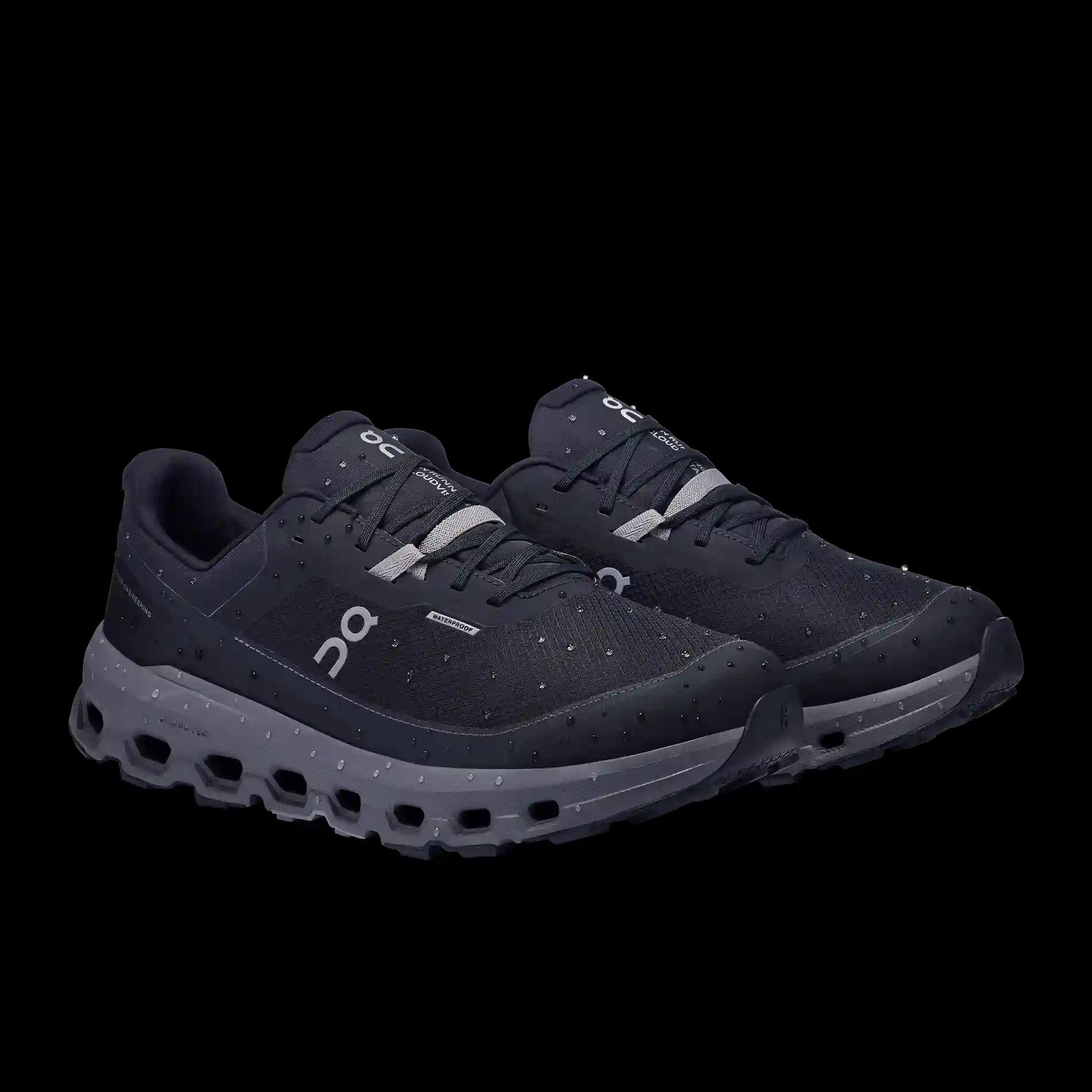 On Running Cloudvista 2 Waterproof Black Eclipse - HypeFly India View 2