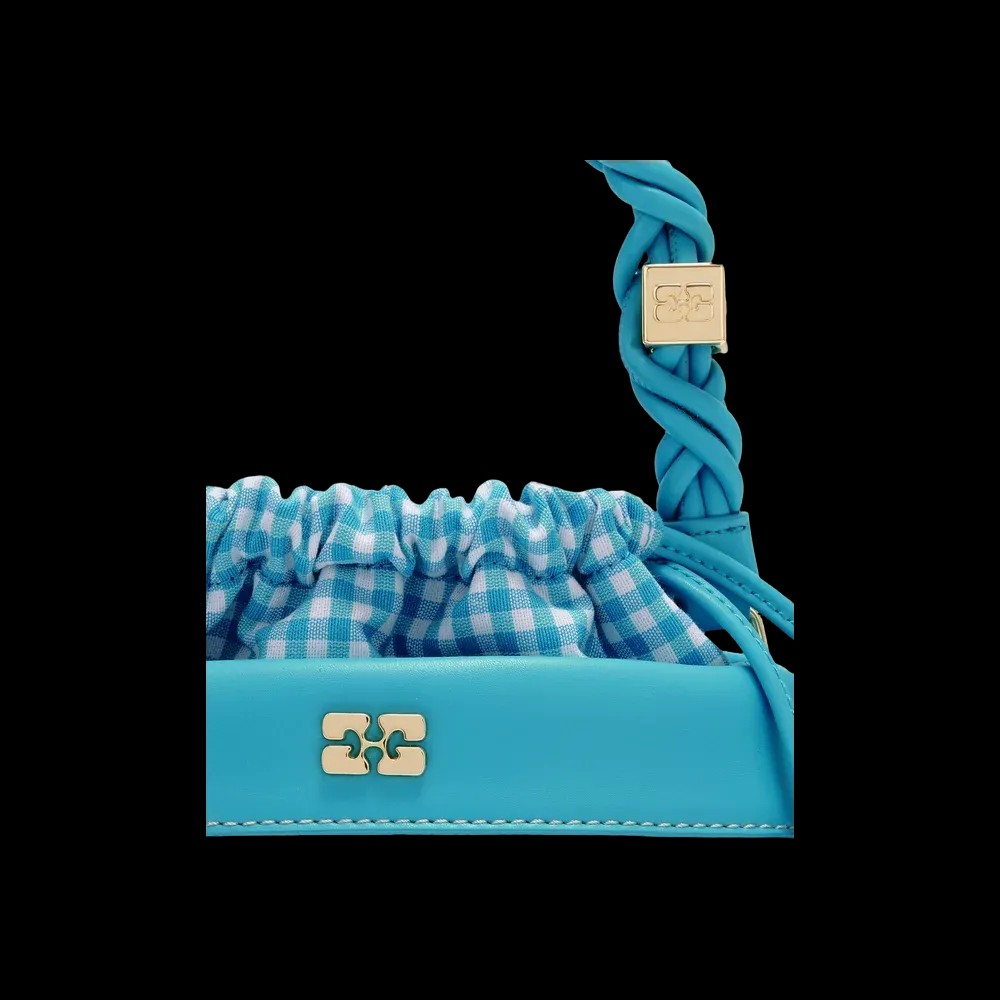 Ganni Bou Bucket Bag in Straw - HypeFly India View 5
