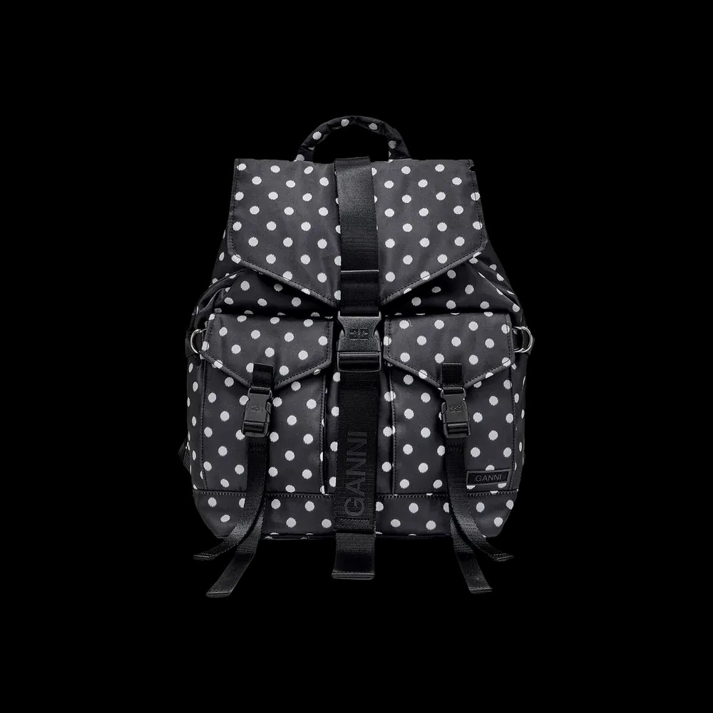 Ganni Dots Re-Tech Backpack - HypeFly India View 1