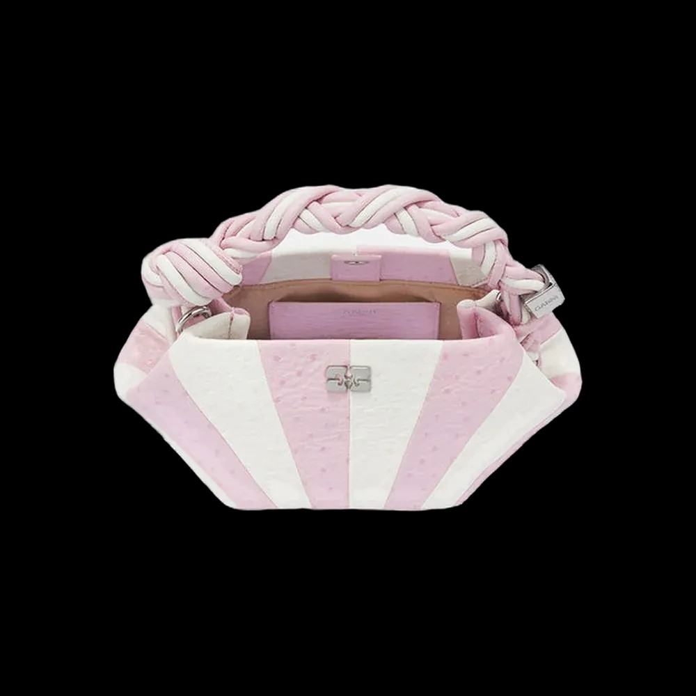 Ganni Mini Bou Bag in Pink Circus - HypeFly India View 2