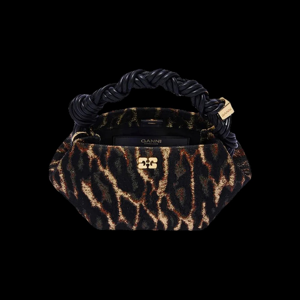 Ganni Metallic Cloque Mini Bou Bag - HypeFly India View 3
