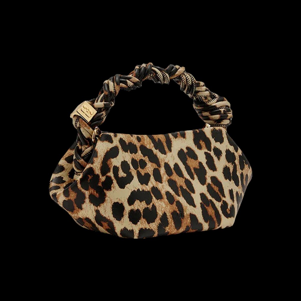Ganni Leopard Mini Bou Bag	 - HypeFly India View 2