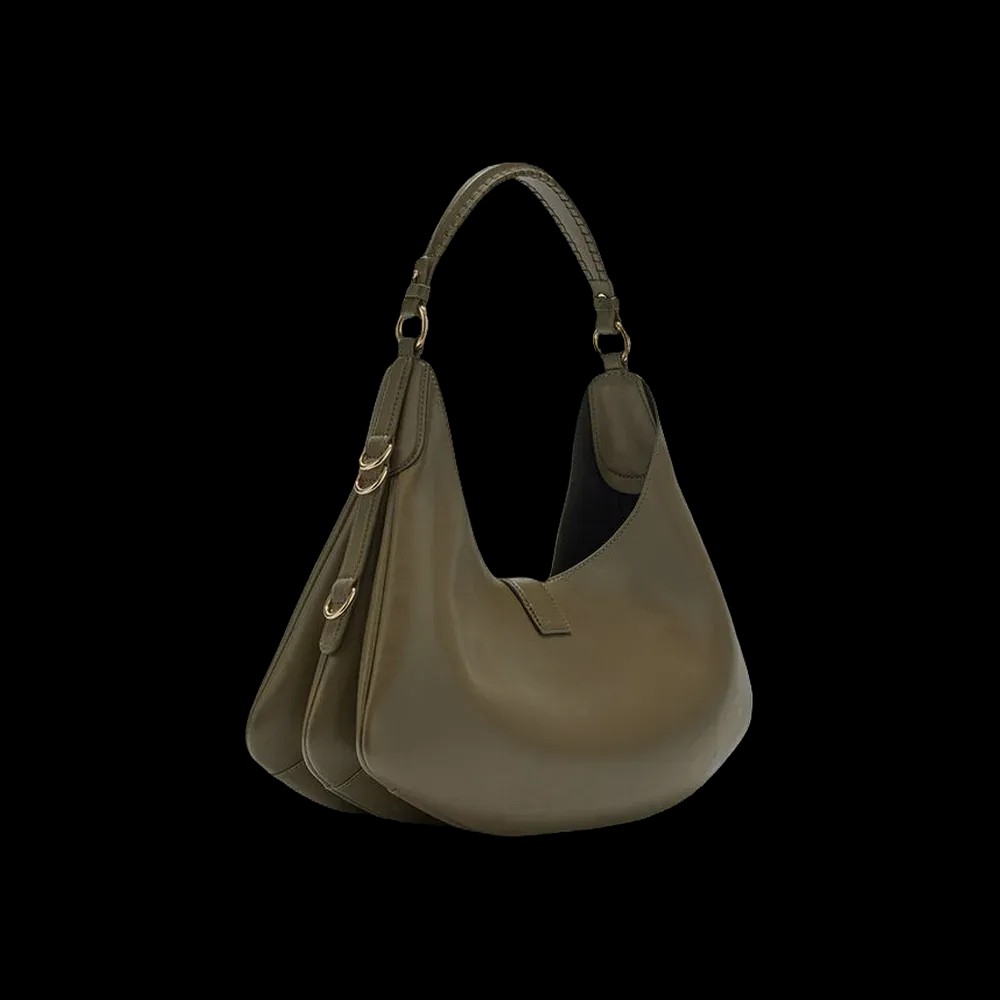 Ganni Small Kat Bag in Green	 - HypeFly India View 2