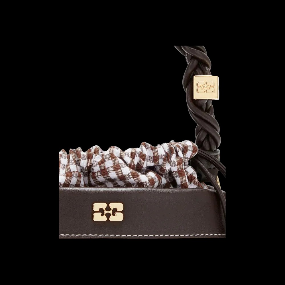 Ganni Bou Bucket Bag in Straw - HypeFly India View 5