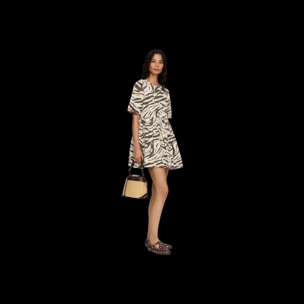 Ganni Bou Bucket Bag in Straw - HypeFly India View 2