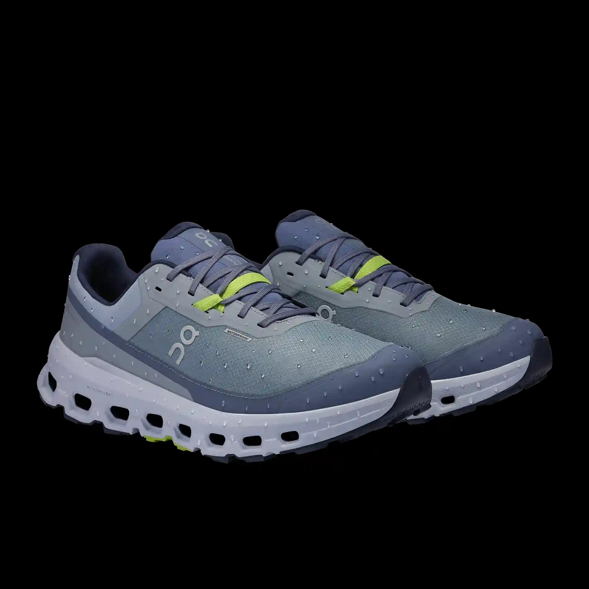 Cloudvista 2 Waterproof Mist Heather On Running - HypeFly India View 3