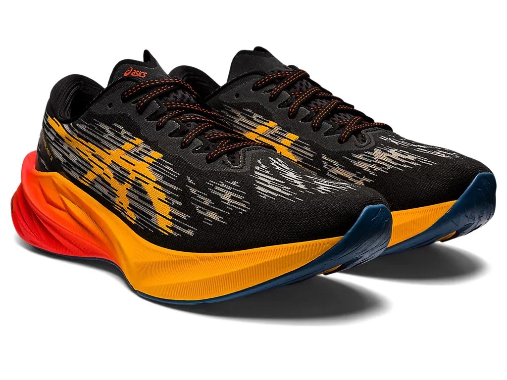 Asics Novablast 3 Black/Amber - HypeFly India View 3