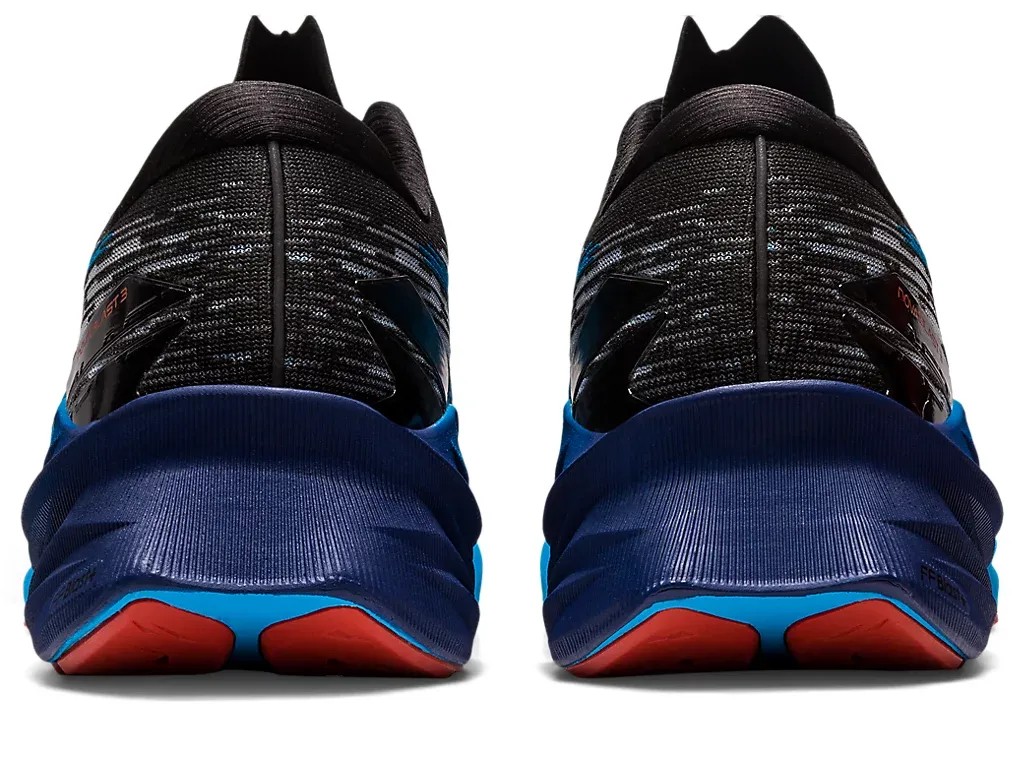 Asics Novablast 3 Black/Island Blue - HypeFly India View 2