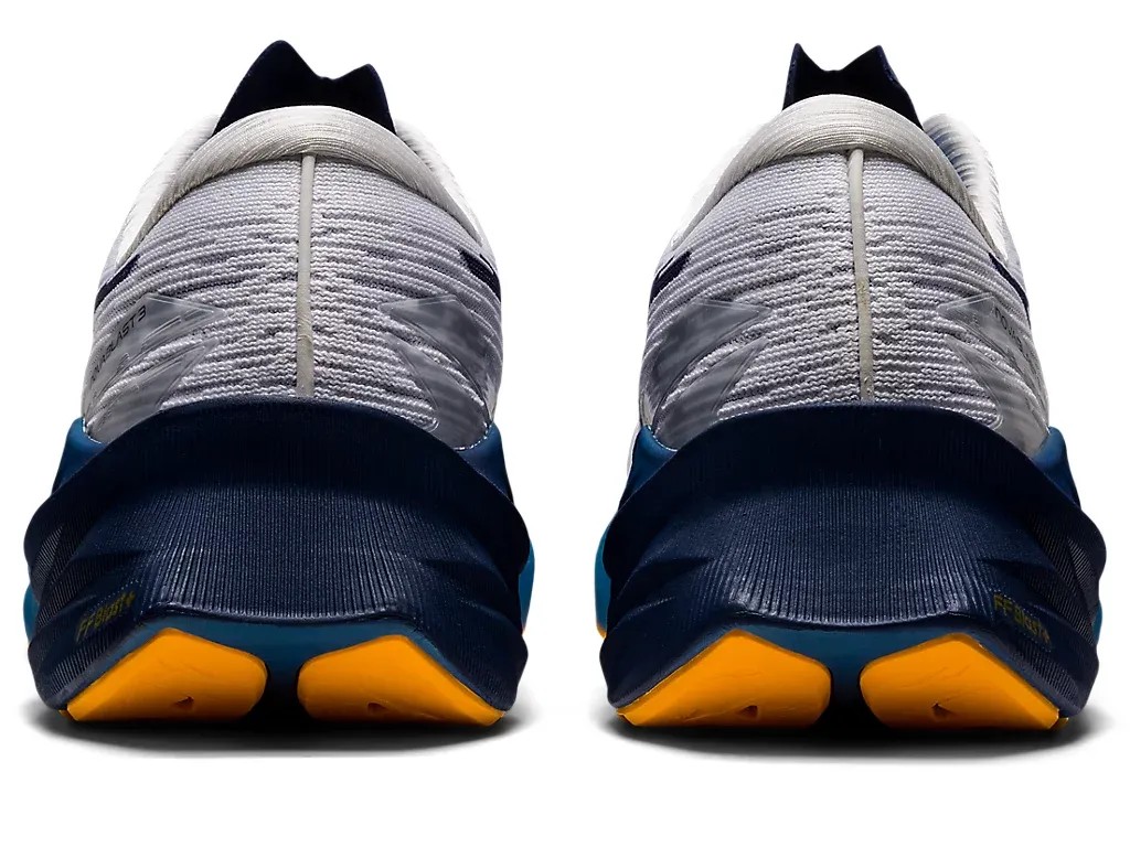 Asics Novablast 3 White/Deep Ocean - HypeFly India View 3