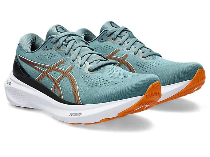 Asics Kayano 30 Foggy Teal/Bright Orange - HypeFly India View 2