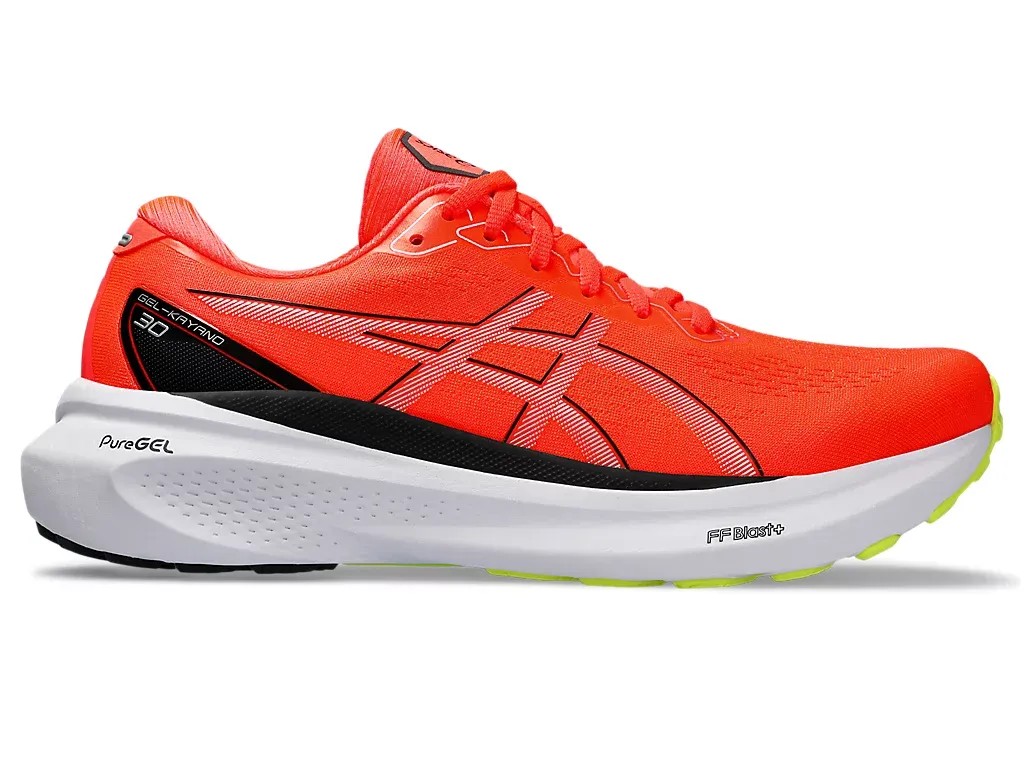 Asics Kayano 30 Sunrise Red/Black - HypeFly India View 1