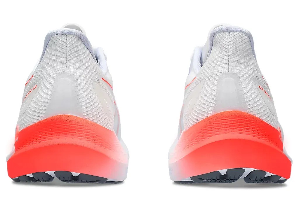 Asics GT-2000 White/Sunrise Red - HypeFly India View 2