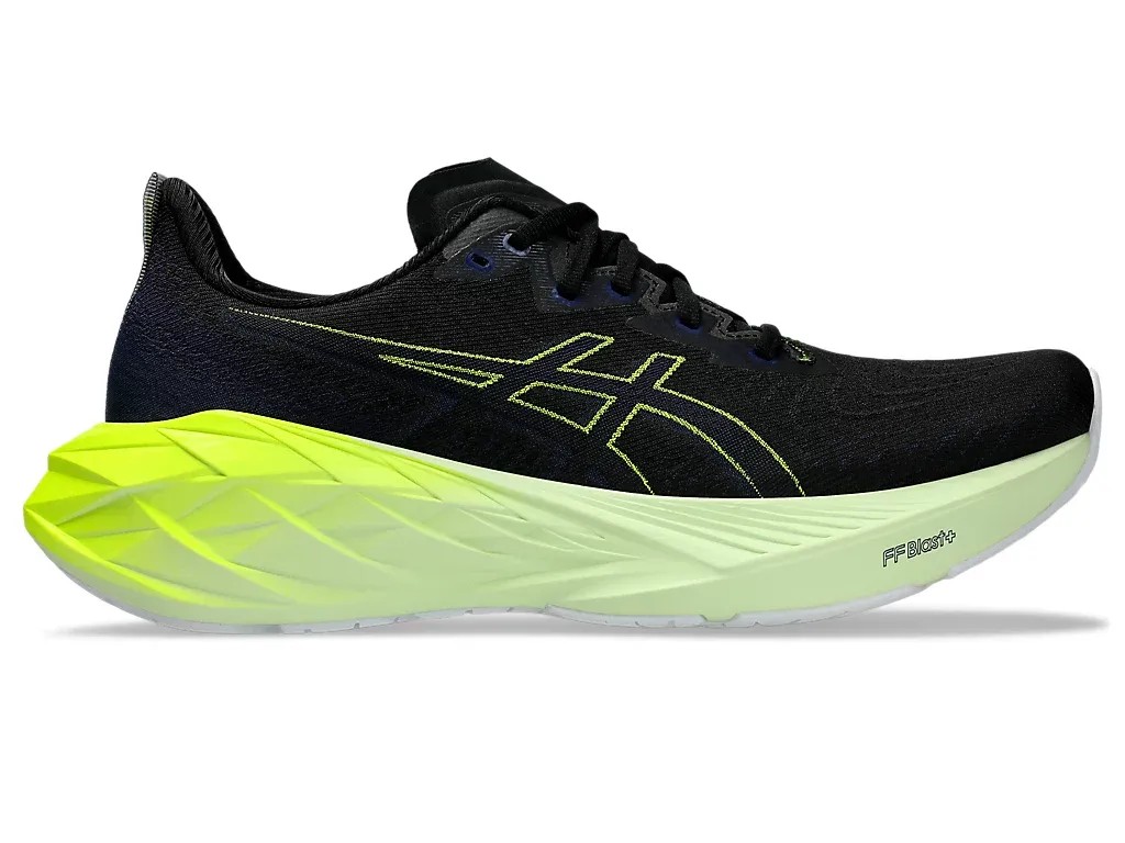 Asics Novablast 4 'Black/Blue Expanse' - HypeFly India View 1