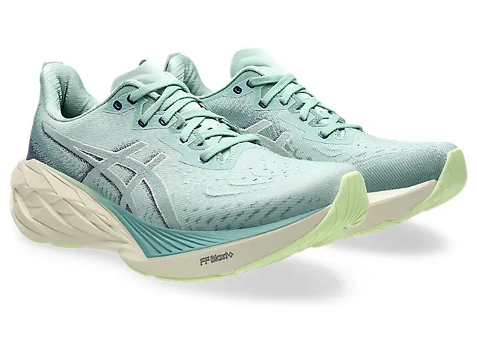 Asics Novablast 4 Light Celadon/Blue Expanse - HypeFly India View 2