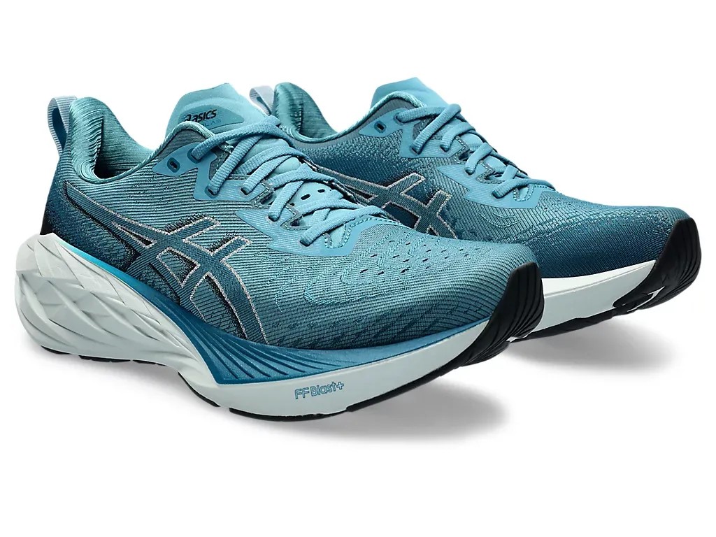 Asics Novablast 4 Blue Teal/Evening Teal - HypeFly India View 3