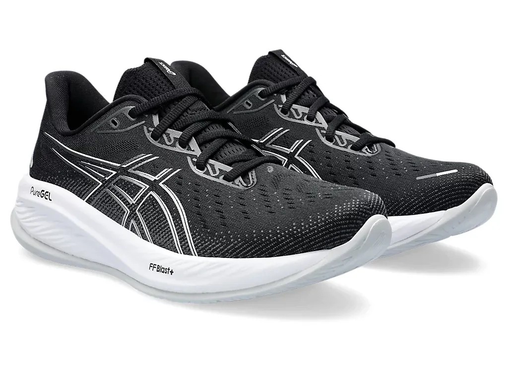 Asics Gel Cumulus 26 Black/Concrete - HypeFly India View 3