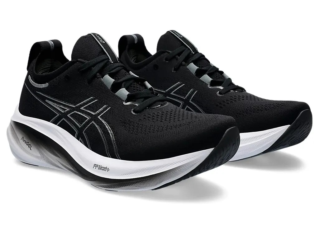 Asics Gel Nimbus 26 Black/Graphite Grey - HypeFly India View 3