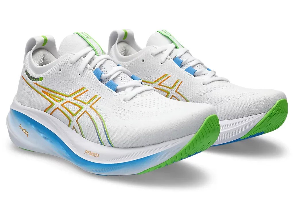 Asics Gel Nimbus 26 White/Waterscape - HypeFly India View 2