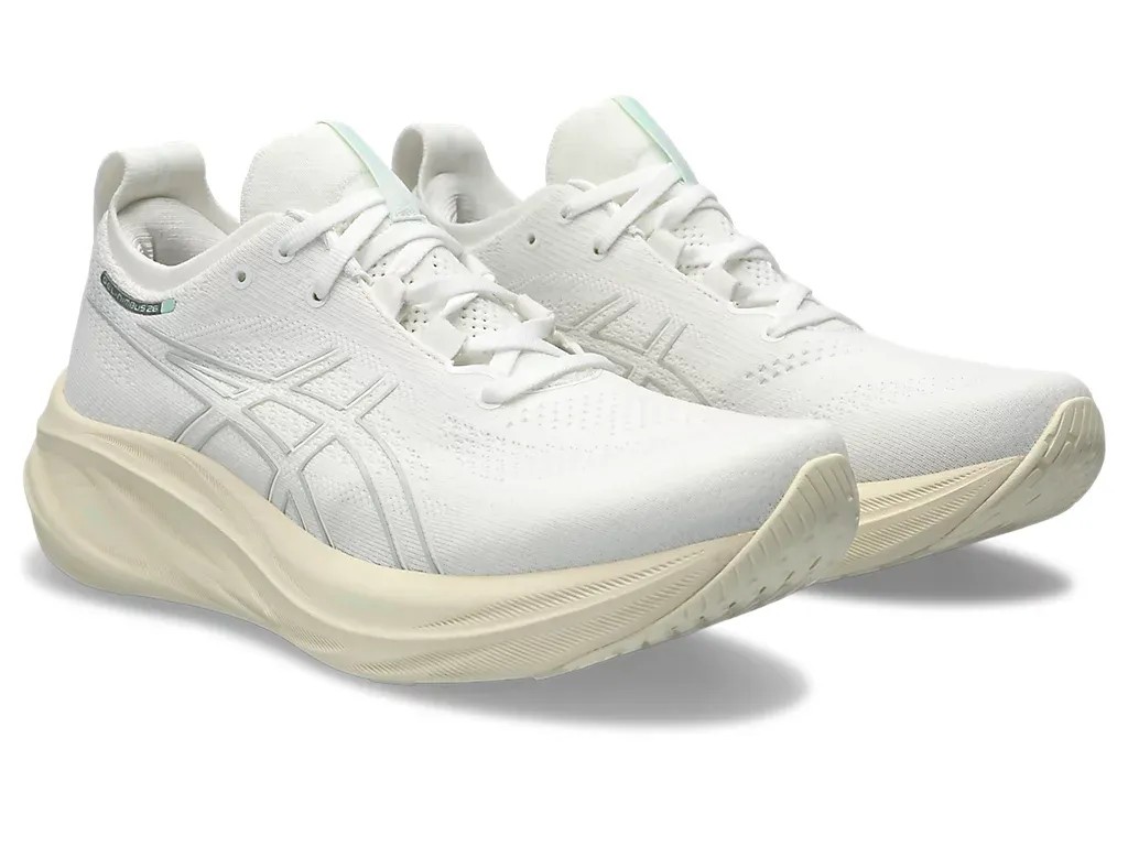 Asics Gel Nimbus 26 White/White - HypeFly India View 2