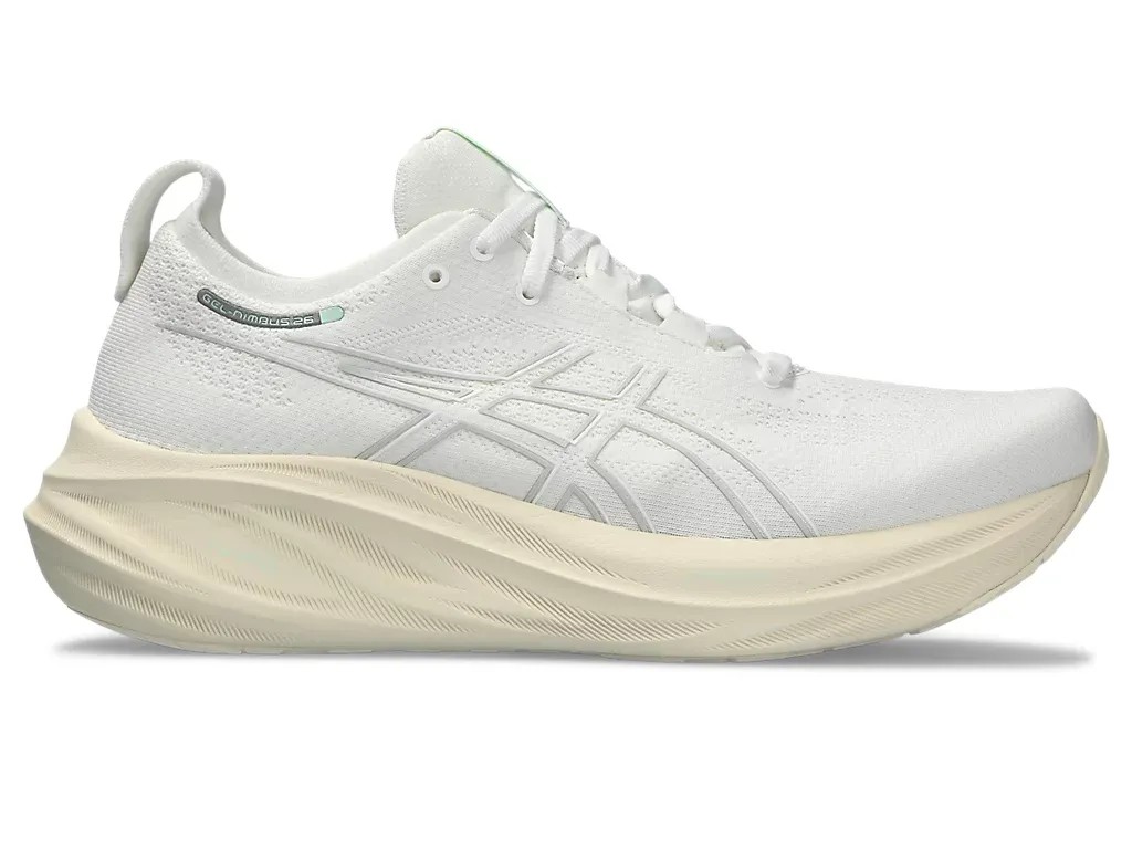 Asics Gel Nimbus 26 White/White - HypeFly India View 1