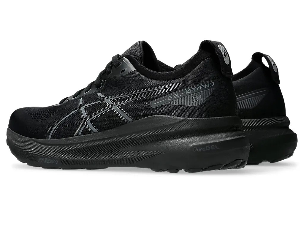 Asics Gel Kayano 31 Black/Black - HypeFly India View 2