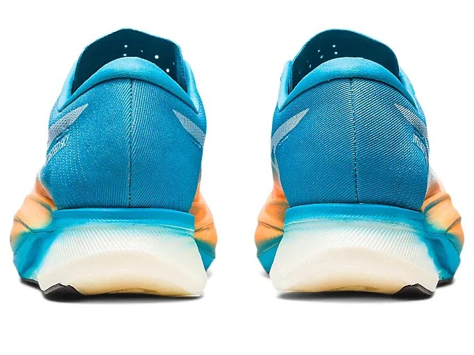 Asics Metaspeed Sky+ Orange Pop/Island Blue - HypeFly India View 2