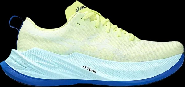 Asics Superblast 'Glow Yellow Aquamarine' - HypeFly India View 1