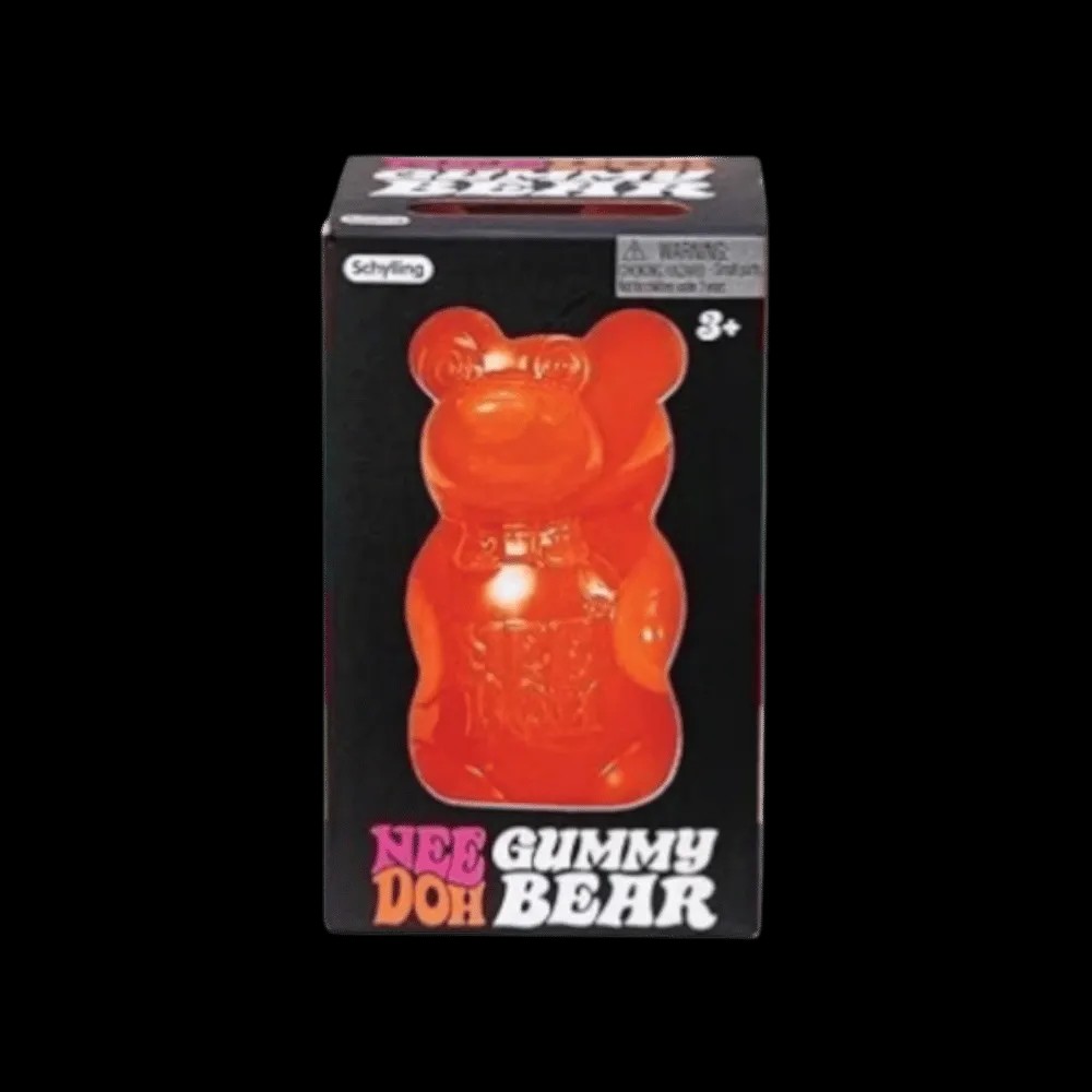 NeeDoh Gummy Bear Squishy Fidget Toy Orange - HypeFly India View 1