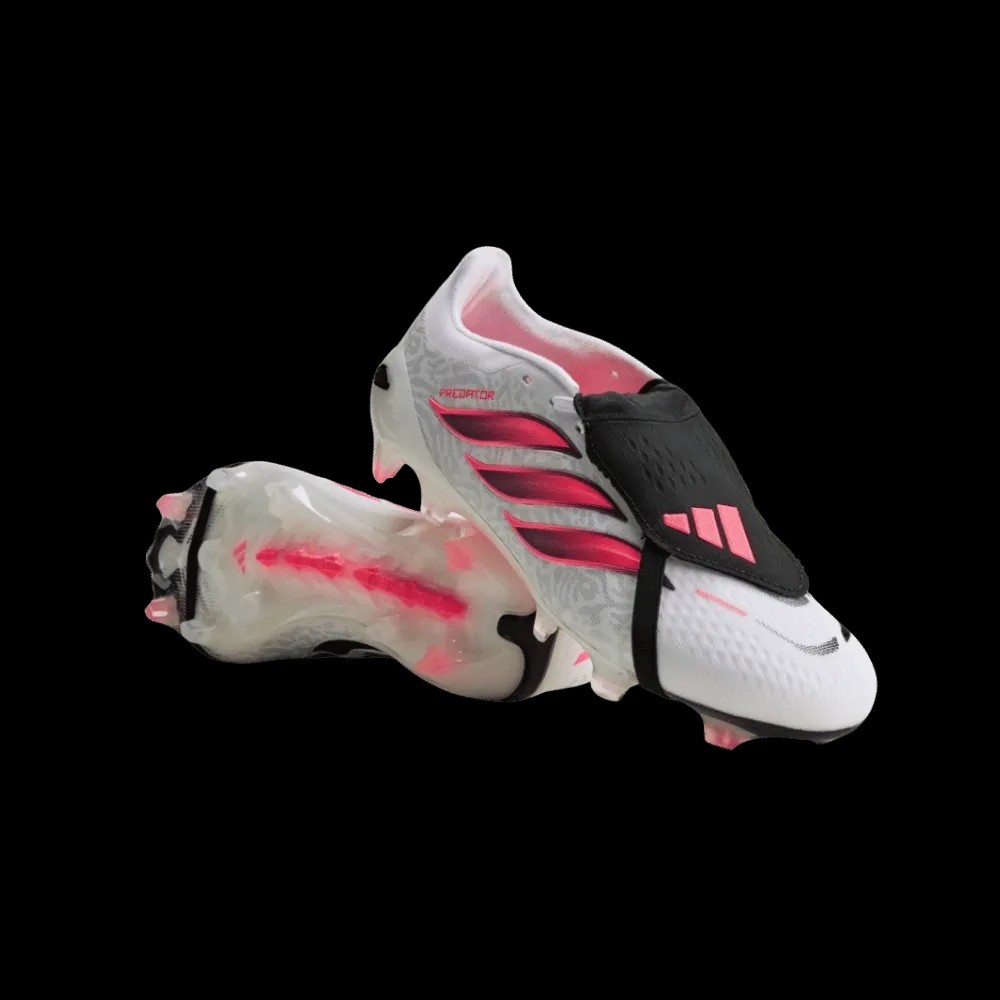 Adidas Predator Pro Fold-Over Tongue Firm Ground Soccer Cleats Cloud White - HypeFly India View 3